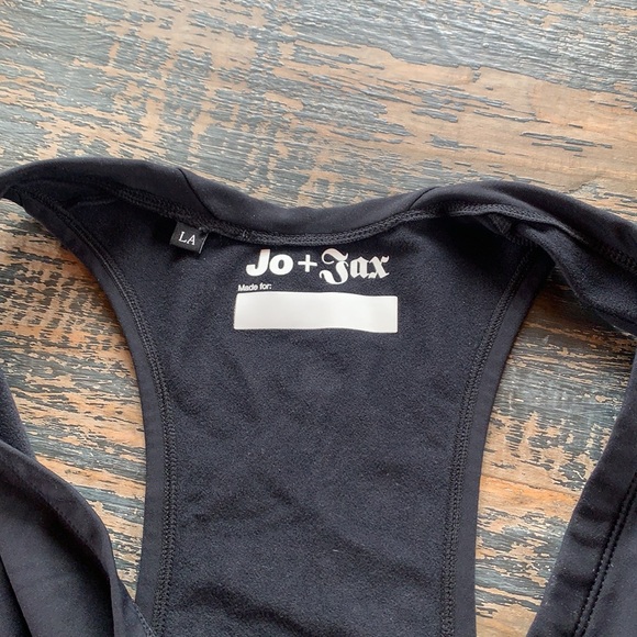 Jo + Jax Black Leotard Romper - Picture 6 of 8